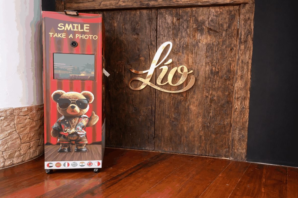 Fotomatón en venue exclusivo